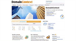 Desktop Screenshot of domaincontext.com